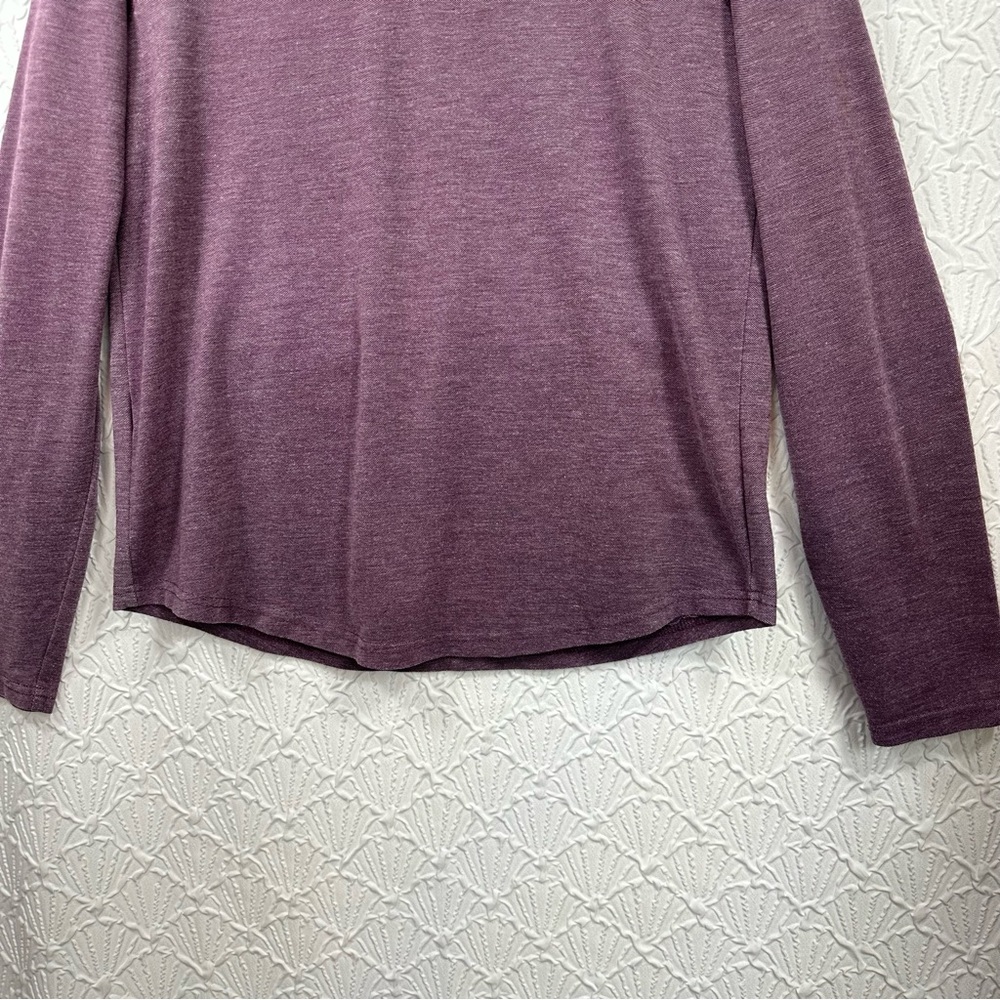 Original Penguin by Munsingwear Long Sleeve Henley 1/4 Button Shirt Men’s size L - Picture 2 of 8